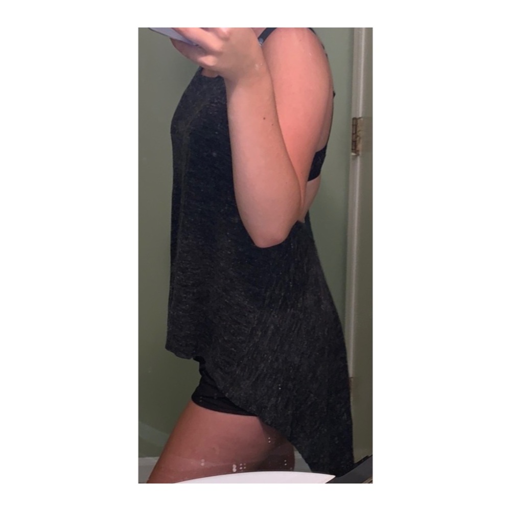 FREE PEOPLE LIMITED HIGH LOW/OPEN BACK BLOUSE - Picture 4 of 14